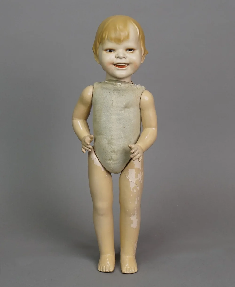 Gladdie” Character Doll by Helen Jensen, Circa 1929 — Carmel Doll Shop