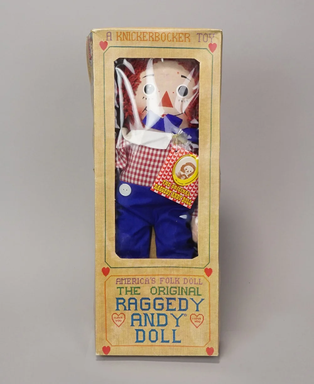Knickerbocker Raggedy Andy Circa 1960's — Carmel Doll Shop