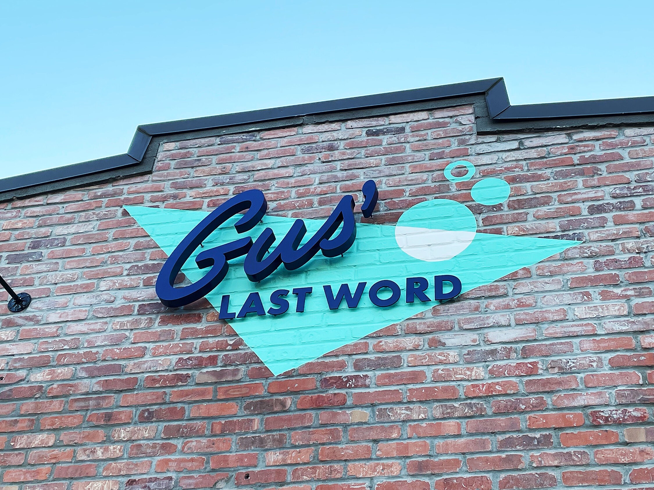 Gus’ Last Word | Vintage Restaurant Logo Design &amp; Branding