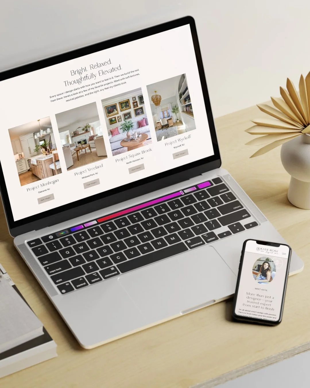 Interior designers &mdash; if your work feels elevated but your website still feels DIY, this is your sign.

Your portfolio deserves thoughtful presentation, and your brand should reflect the experience you provide. Katie Rose Inspired&rsquo;s rebran