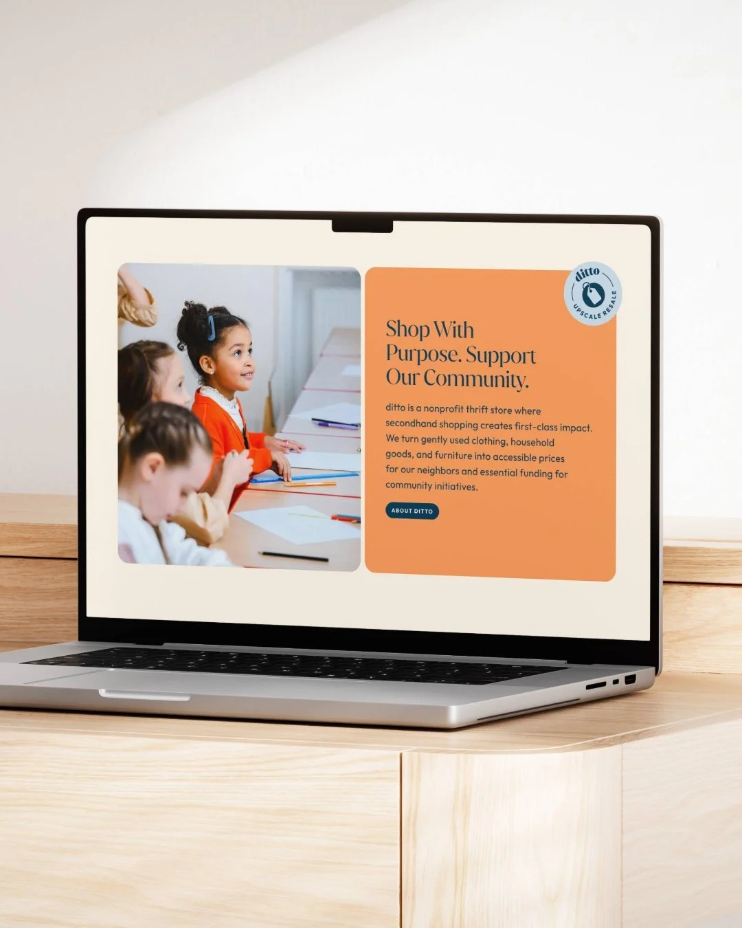 A custom Squarespace website designed to feel as welcoming as the store itself 🛍️

For @ditto_nj in North Haledon, we created a site that makes it easy to shop, donate, volunteer, and stay connected to in-store events &mdash; without overwhelming vi