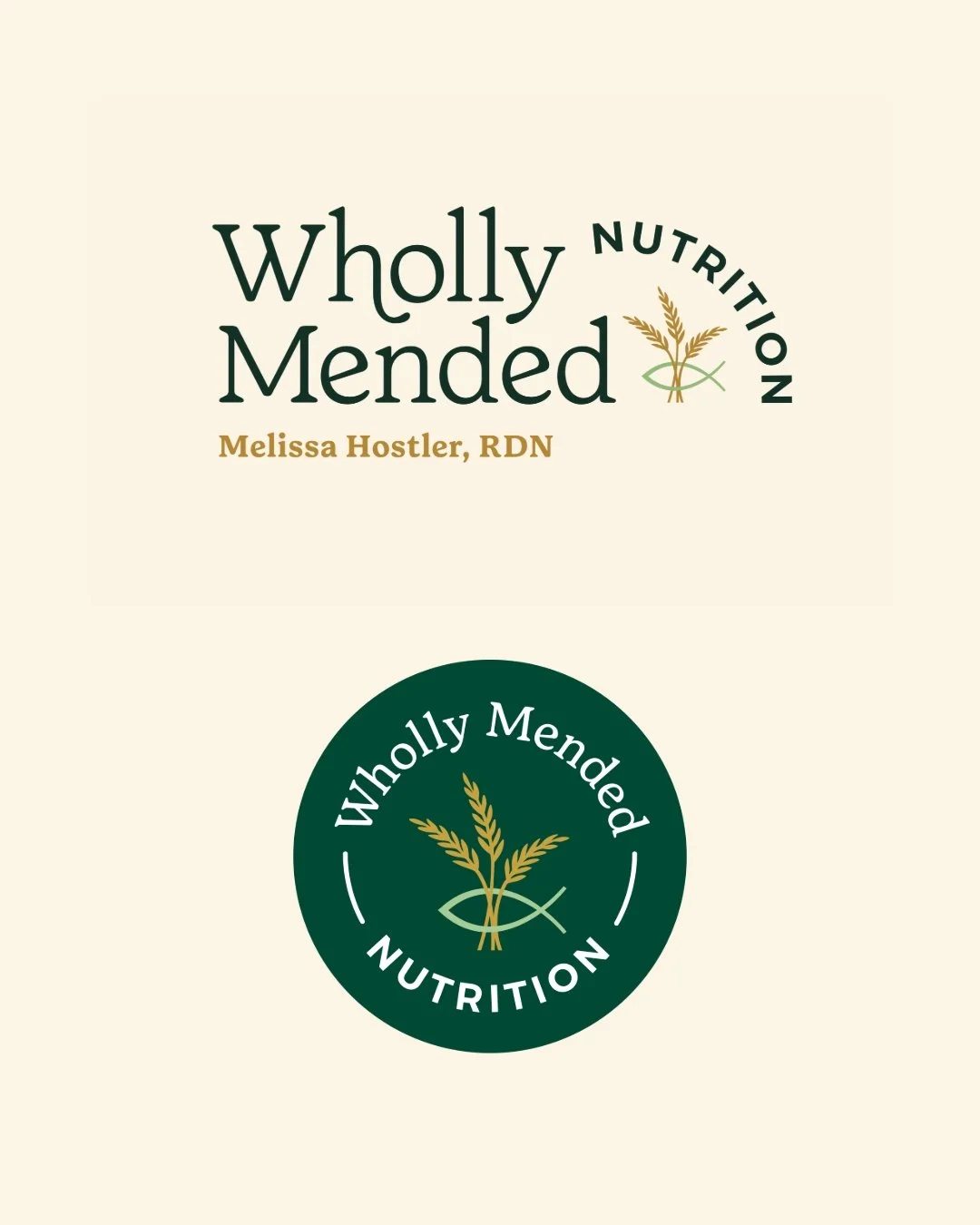 Bringing branding to life 🌿

Creating the perfect visual identity for Wholly Mended Nutrition was such a joy! 🌾 Based in Idaho, we crafted a nature-inspired color palette and a holistic, Christian-based design approach that truly reflects her missi