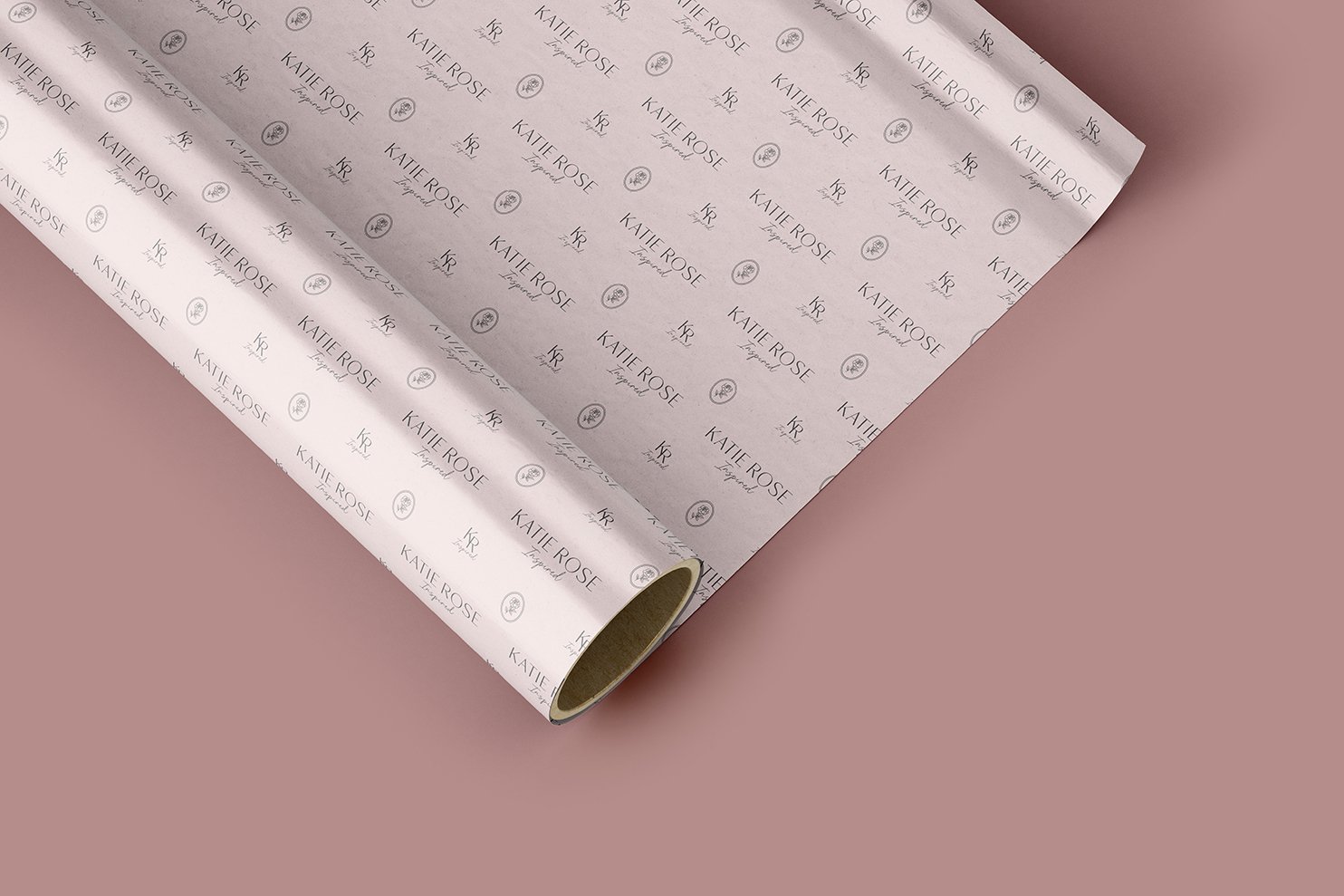 Katie Rose Inspired brand pattern and logo variations