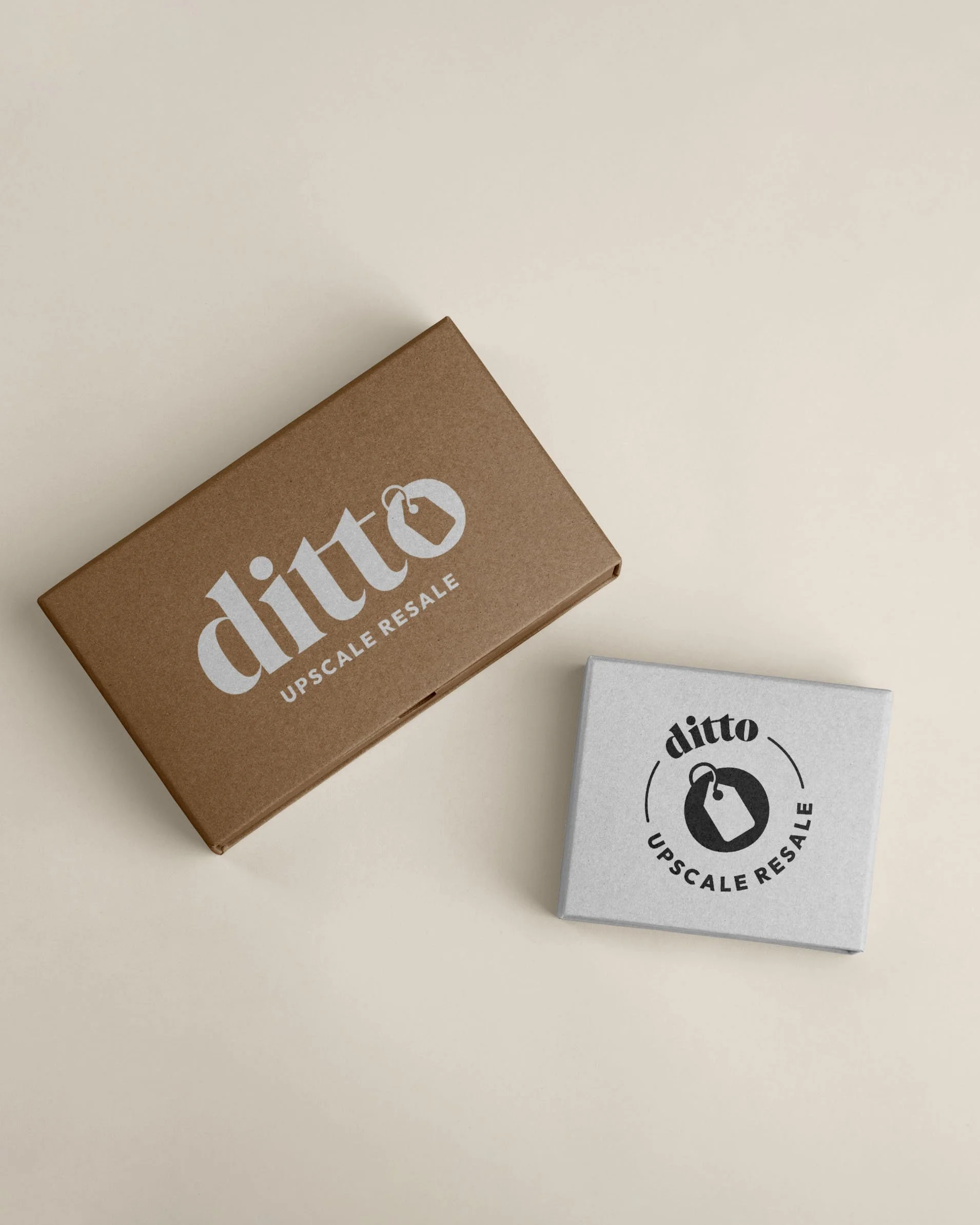 ditto submark logo variations for retail nonprofit