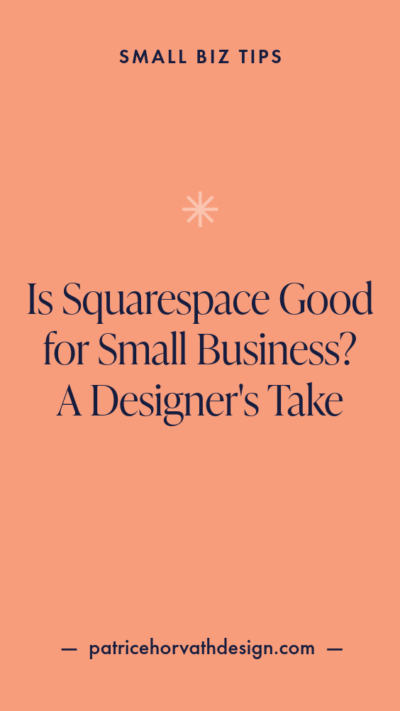 is squarespace good for small business