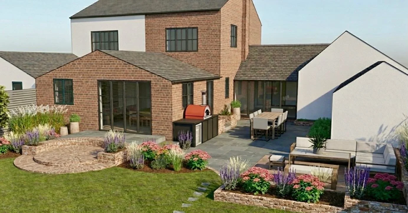 🌿 From the Drawing Board to the Dig: Progress on Our Latest Design Project🌿
There&rsquo;s something incredibly satisfying about seeing a 3D rendered design start to take shape in the real world.  We are currently on-site with @thesecretgardensuffol