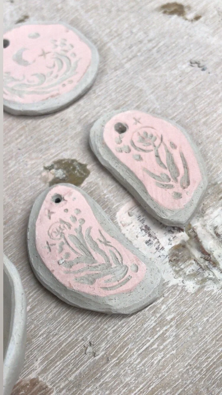 rosemary santoro portfolio clay sgraffito earrings.JPG