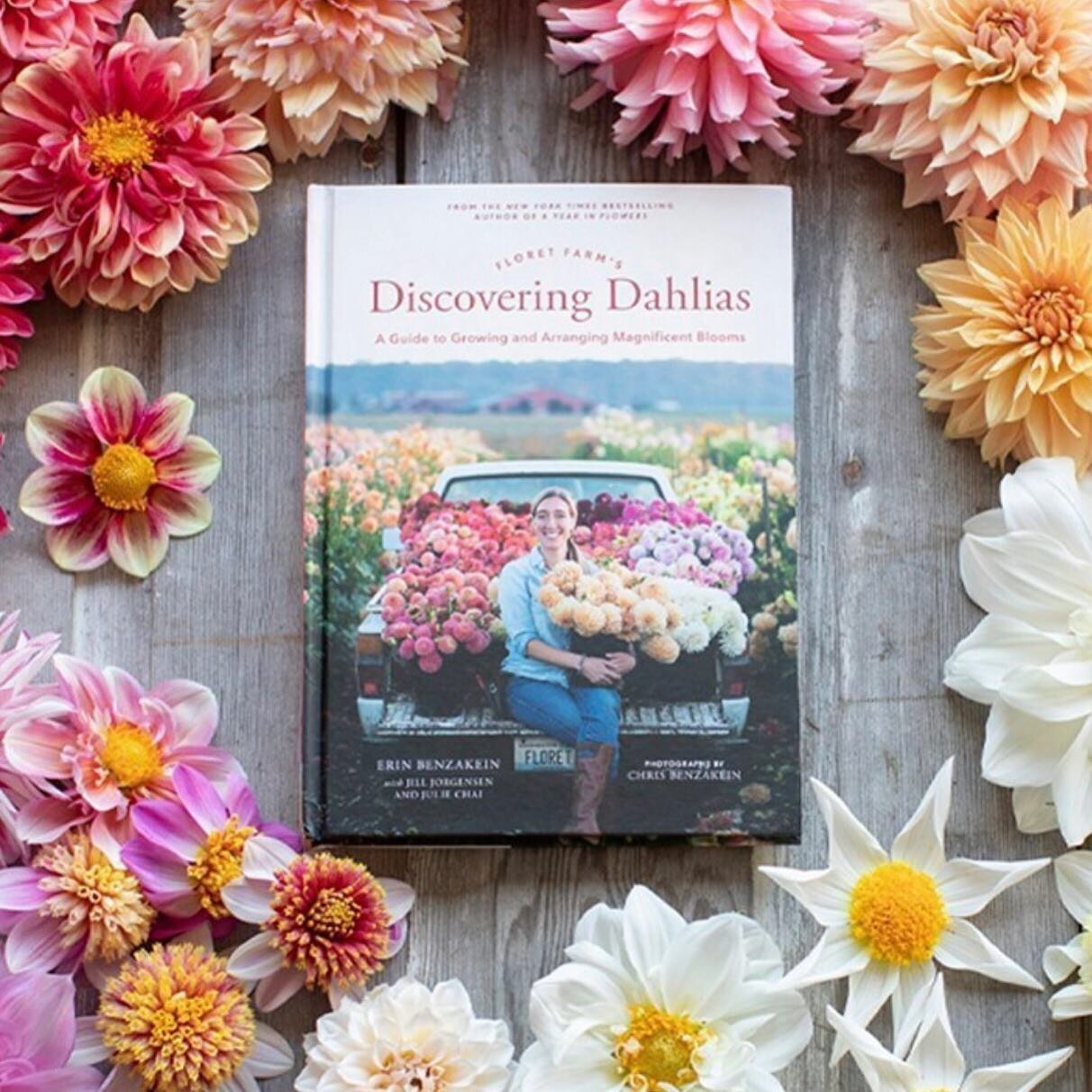 I am beyond excited for the release of @floretflower &lsquo;s Discovering Dahlias. Filled with growing information, a vibrant guide to varieties, arranging tips, and gorgeous photos, the book is a flower lovers dream. 🌸

Erin and the team bring so m