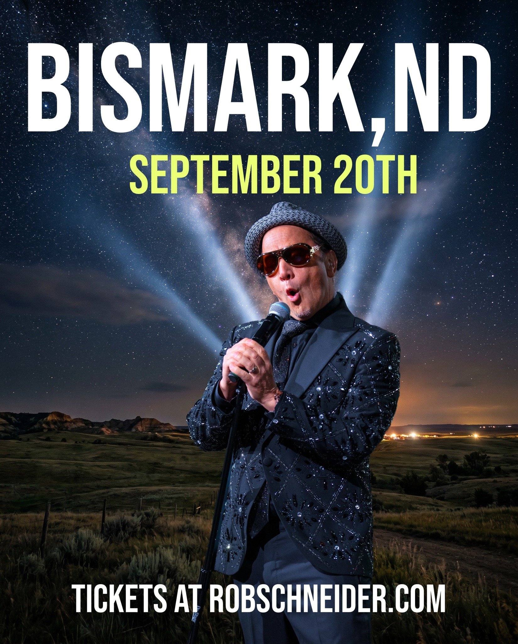I'M HEADED BACK TO BISMARCK!
I'll be getting back to Bismarck at the Belle Mehus Auditorium on September 20 - see you there!
Get tickets here: bit.ly/4uRZSEJ