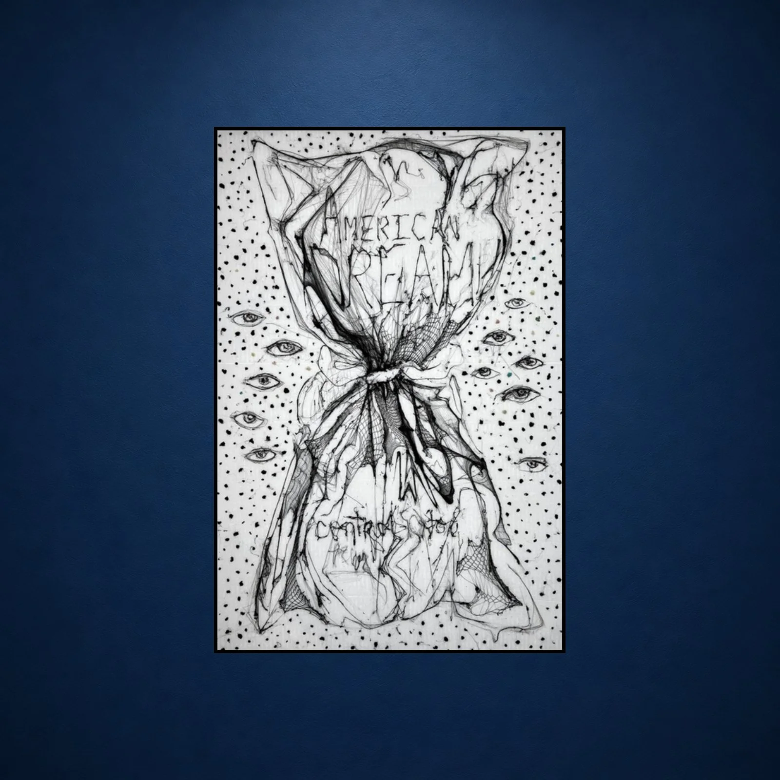 Control Top | Original Fiber Artwork