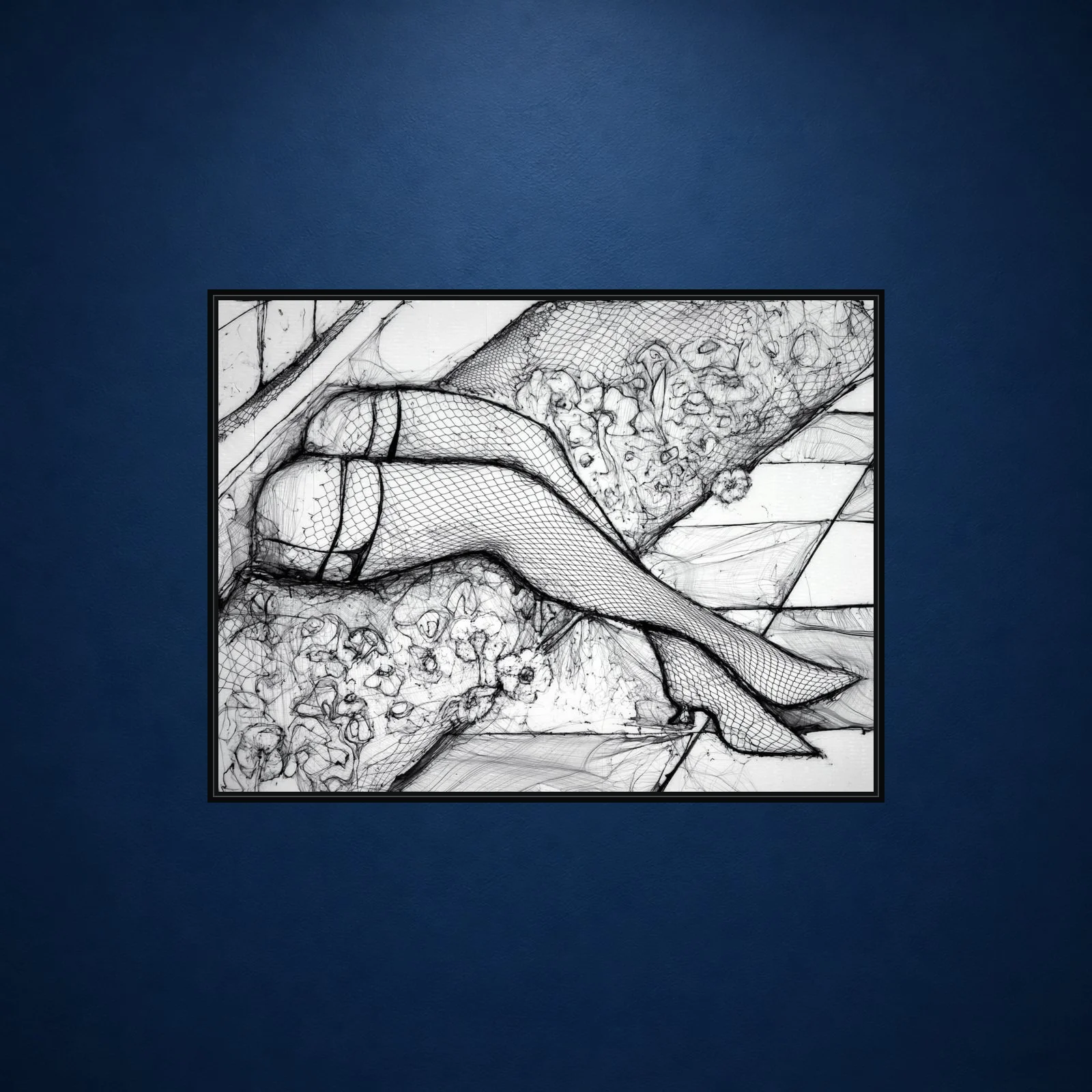 Wicked (scene i) | Original Fiber Artwork