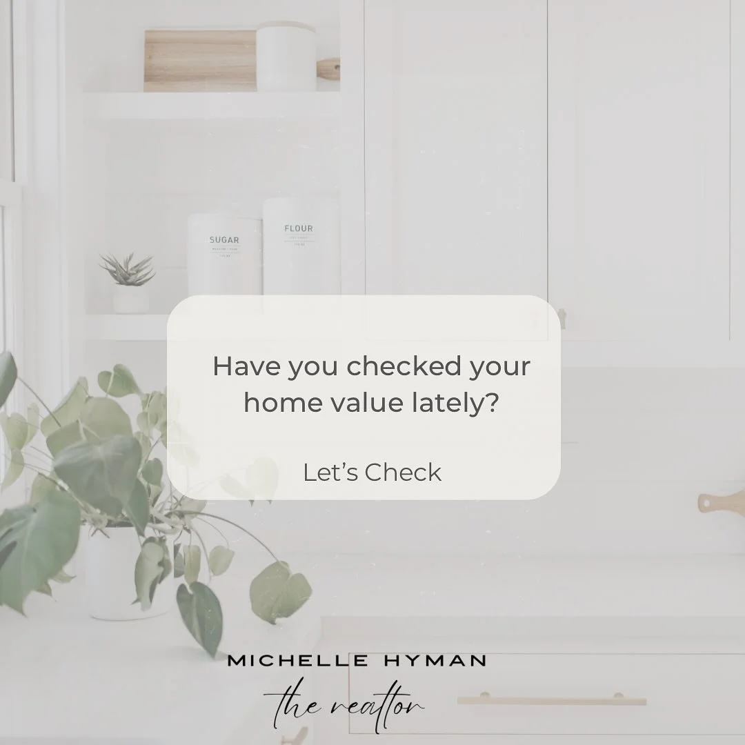 ✨ When&rsquo;s the last time you checked in on your home&rsquo;s value?
The market moves fast, and your equity might be doing more than you think 👀📈
Whether you&rsquo;re selling, refinancing, or just curious&mdash;I&rsquo;ve got you.

DM me for a q