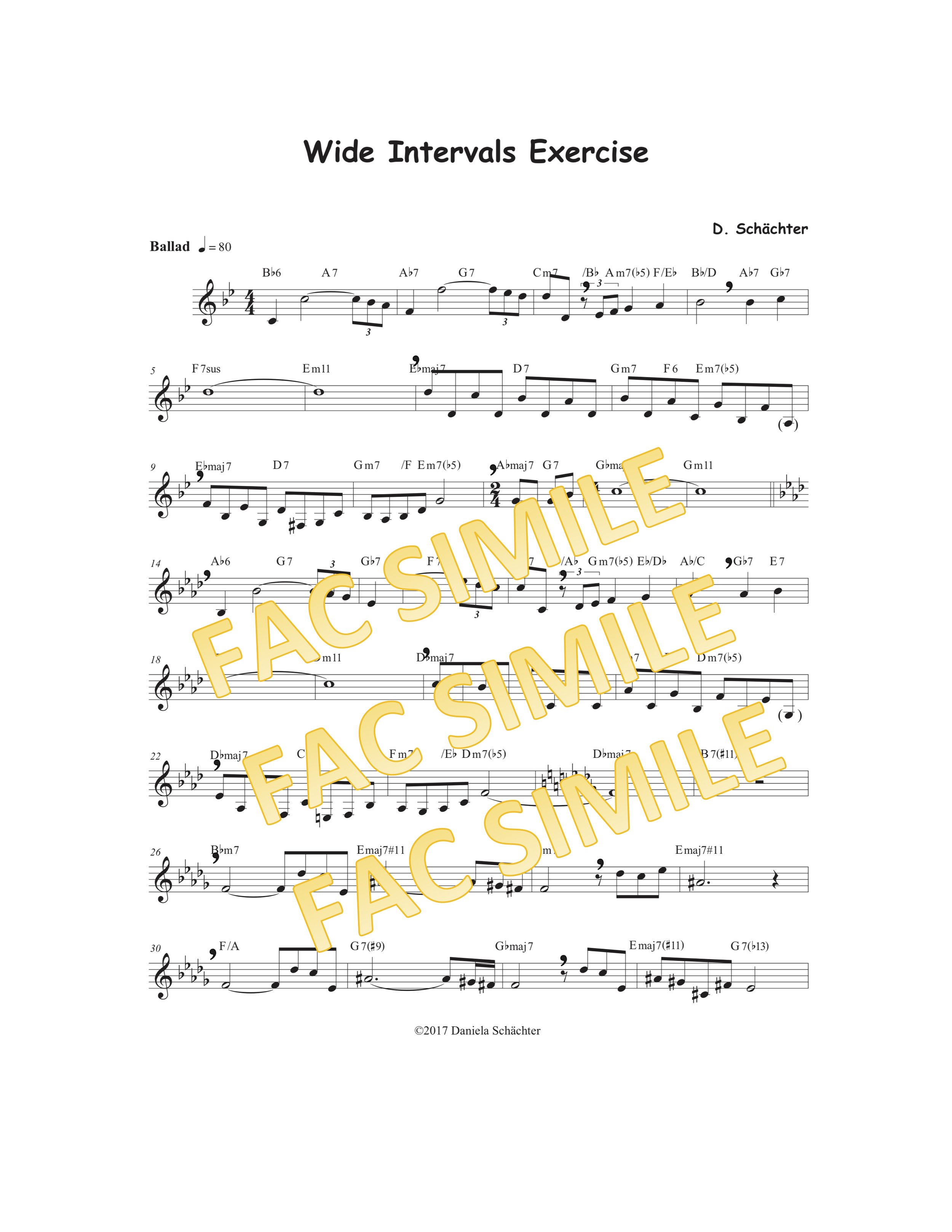 Wide Intervals