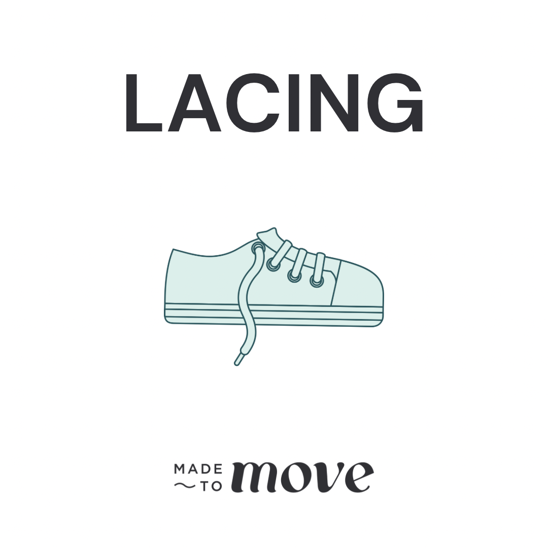 Lacing for various foot concerns