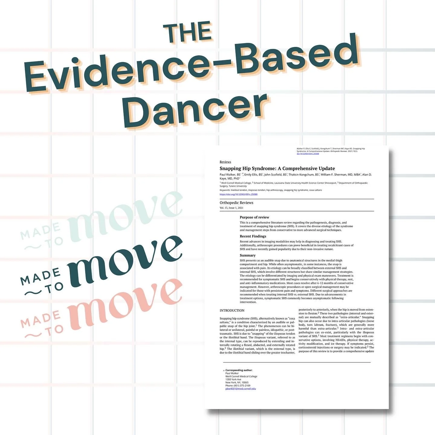 Snapping Hip Syndrome