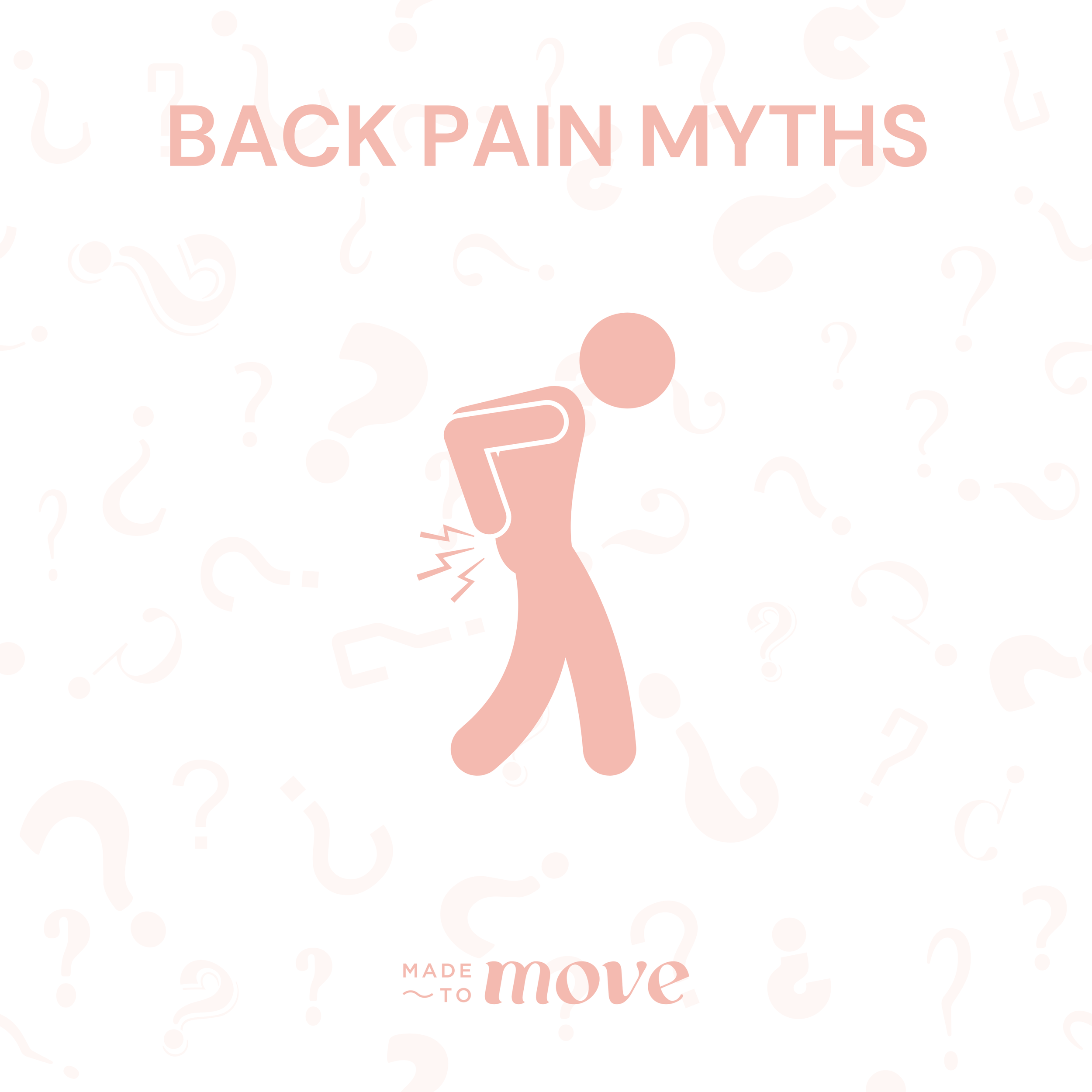 Back Pain Myths!