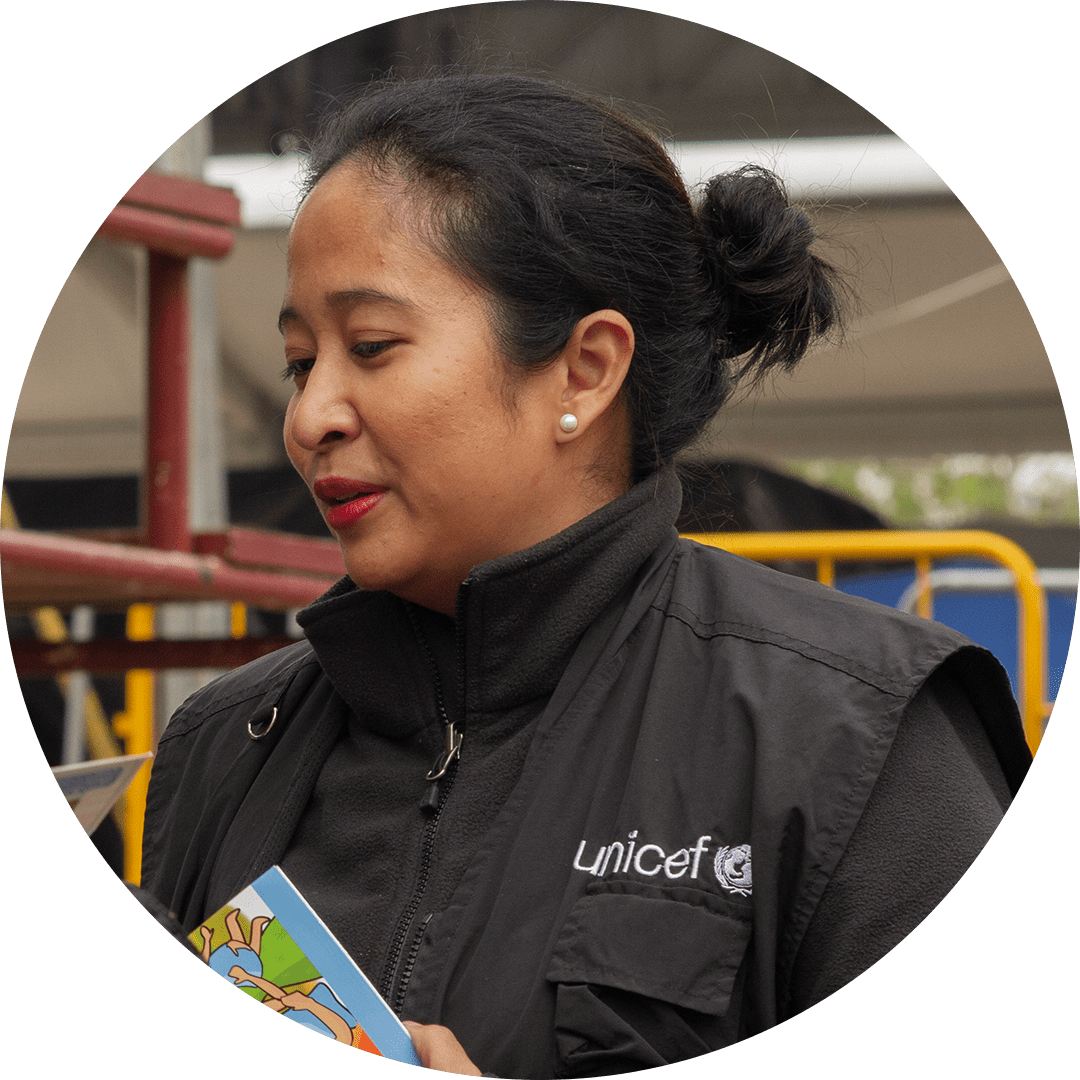 20232UF-UNICEF-Participants-Pressia-Arifin-Cabo_01.png, in support of the UNICEF WON’T STOP virtual event