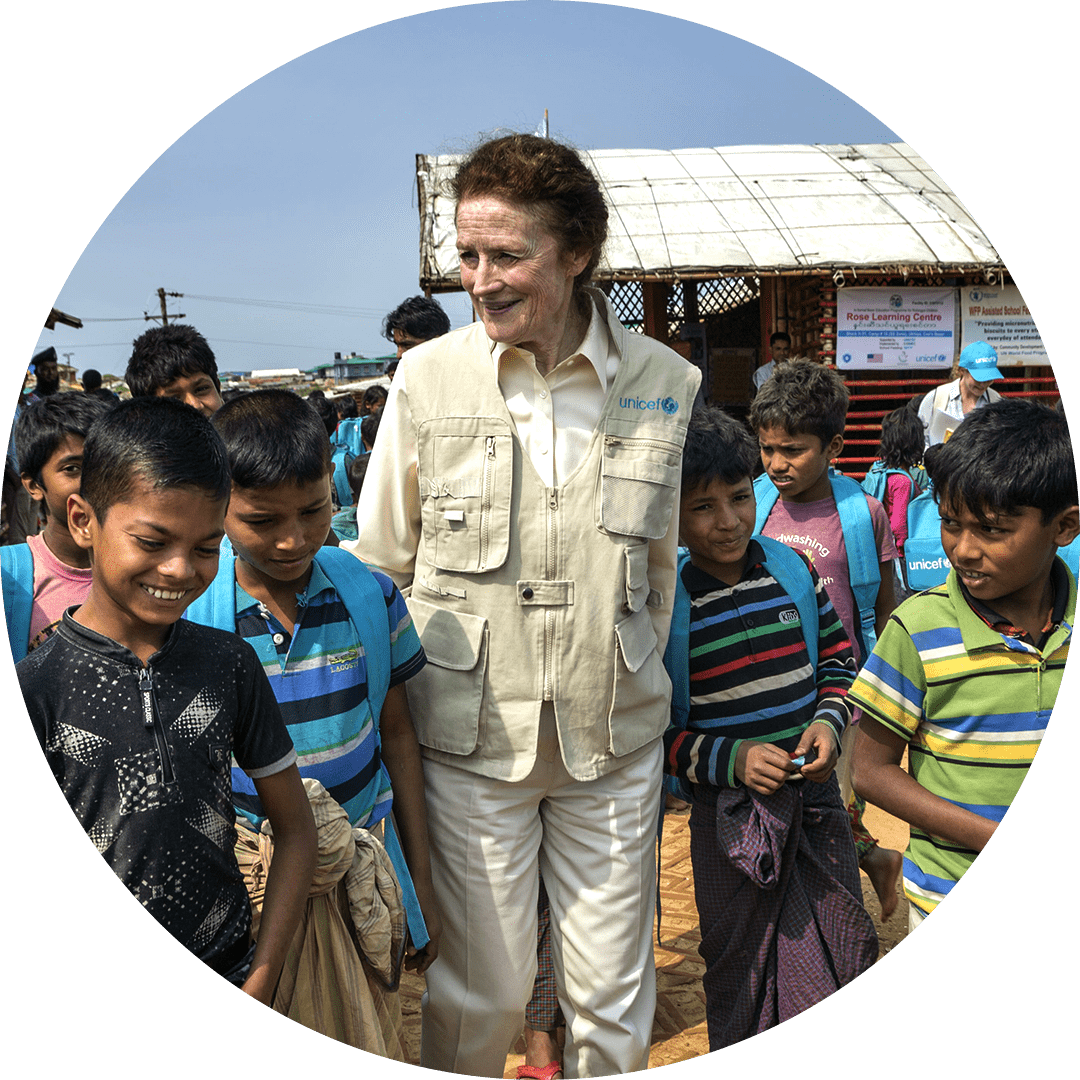 20232UF-UNICEF-Participants-Henrietta-Fore_01.png, in support of the UNICEF WON’T STOP virtual event