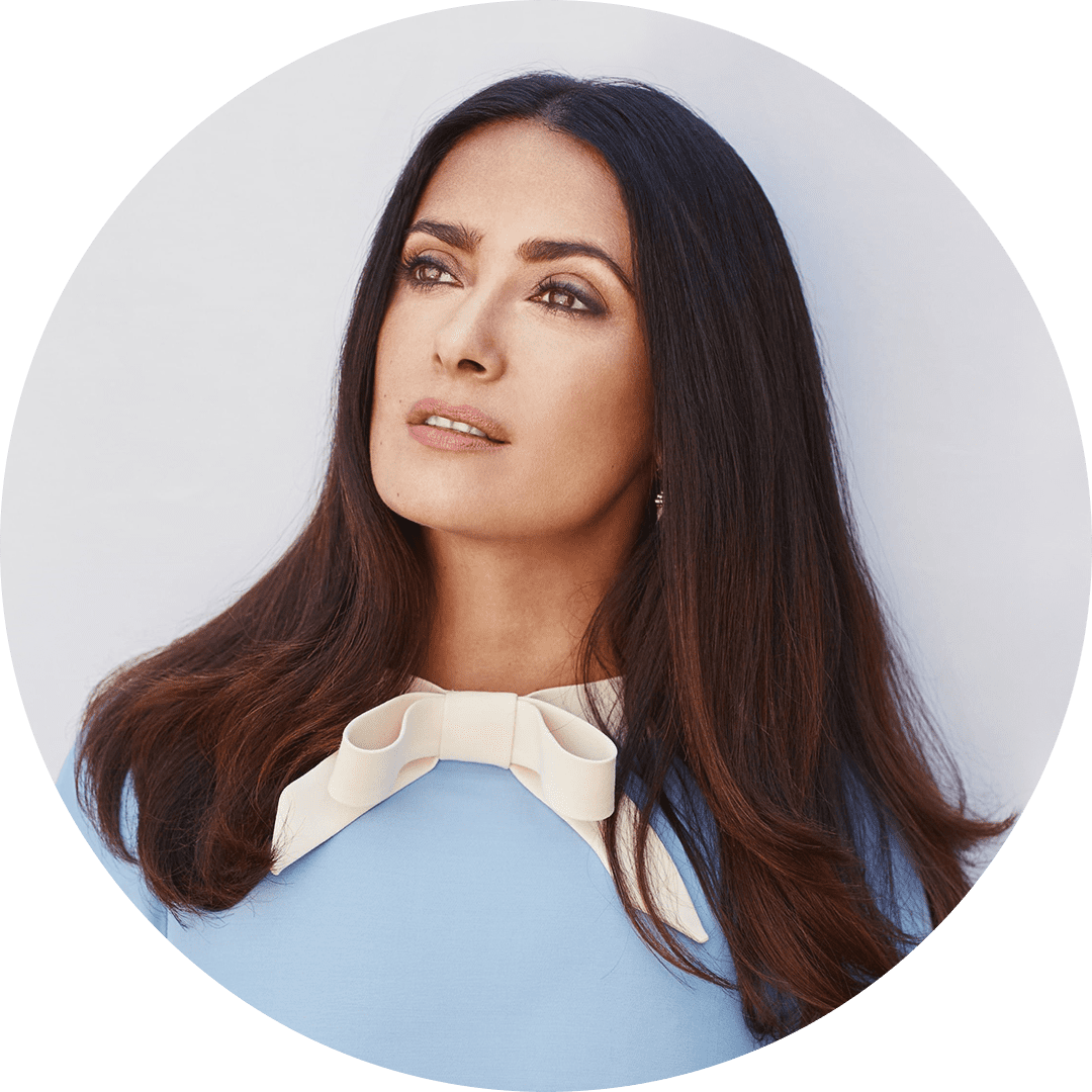 20232UF-UNICEF-Participants-Salma-Hayek-Pinault_01, in support of the UNICEF WON’T STOP virtual event.png