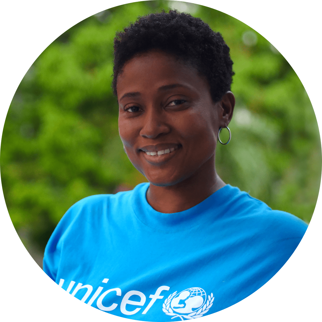 Novia Condell, in support of the UNICEF WON’T STOP virtual event