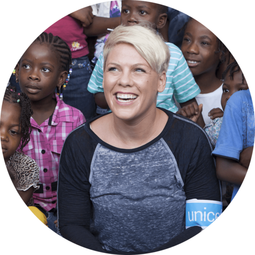 20232UF-UNICEF-Participants-P!nk_01 (1).png, in support of the UNICEF WON’T STOP virtual event