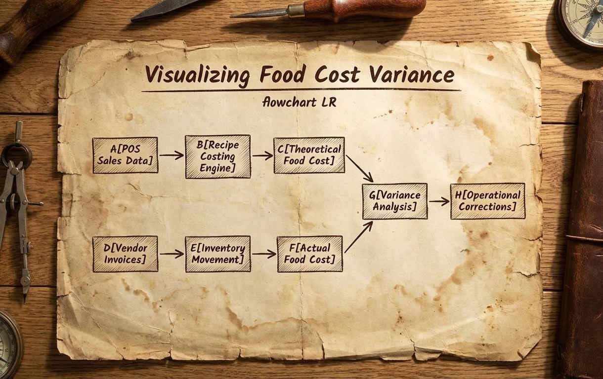 Visualizing Food-cost Variance - Actual vs Theoretical.jpg