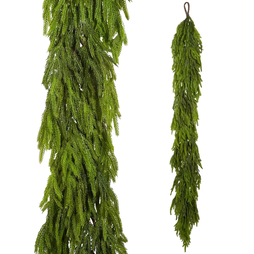 6" Norfolk Pine Garland