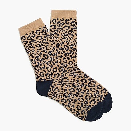 Leopard socks - J. Crew Factory