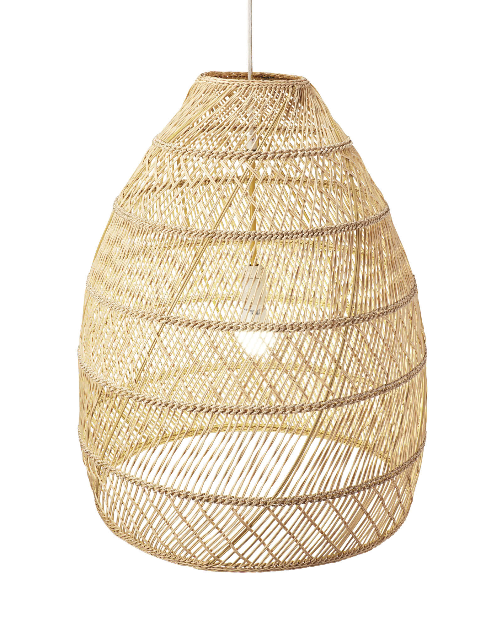 Serena &amp; Lily - Rattan Pendant Light