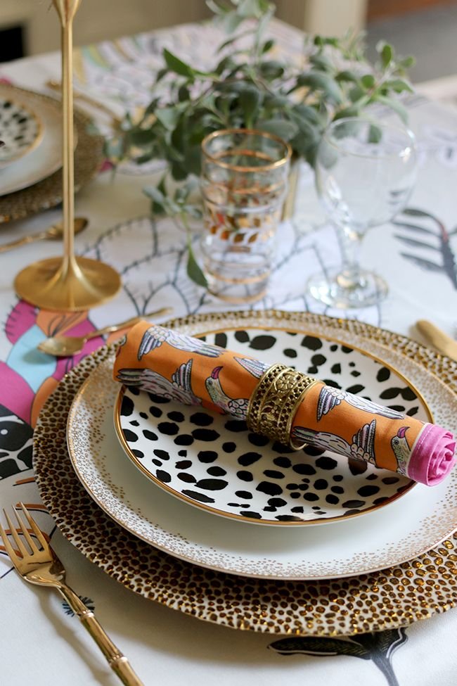 Rolled Napkin w/ Napkin Ring