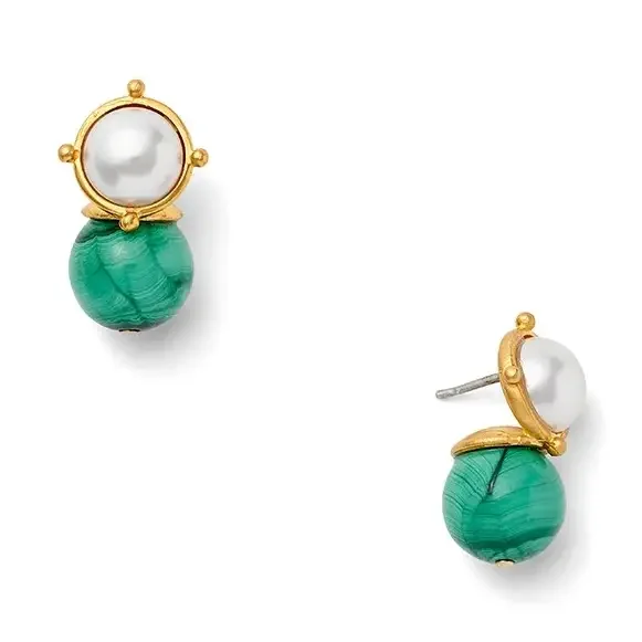 Earring malachite.webp