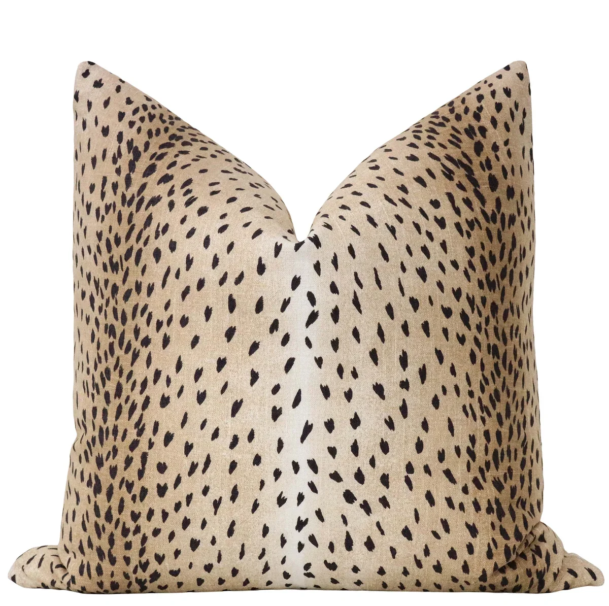 Antelope Print Pillow Cover | linen | in-stock