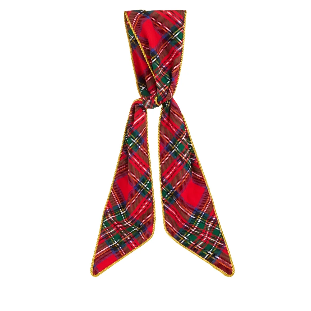 Homestead Plaid Wreath Sash