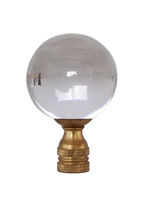 Crystal Ball Lamp Finial