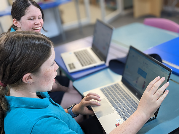New Zealand students using MoneyTime online financial literacy program