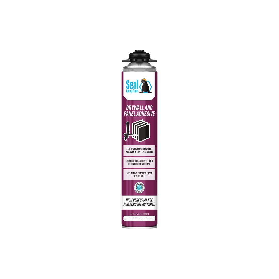 Drywall and Panel Adhesive — Seal Spray Foam