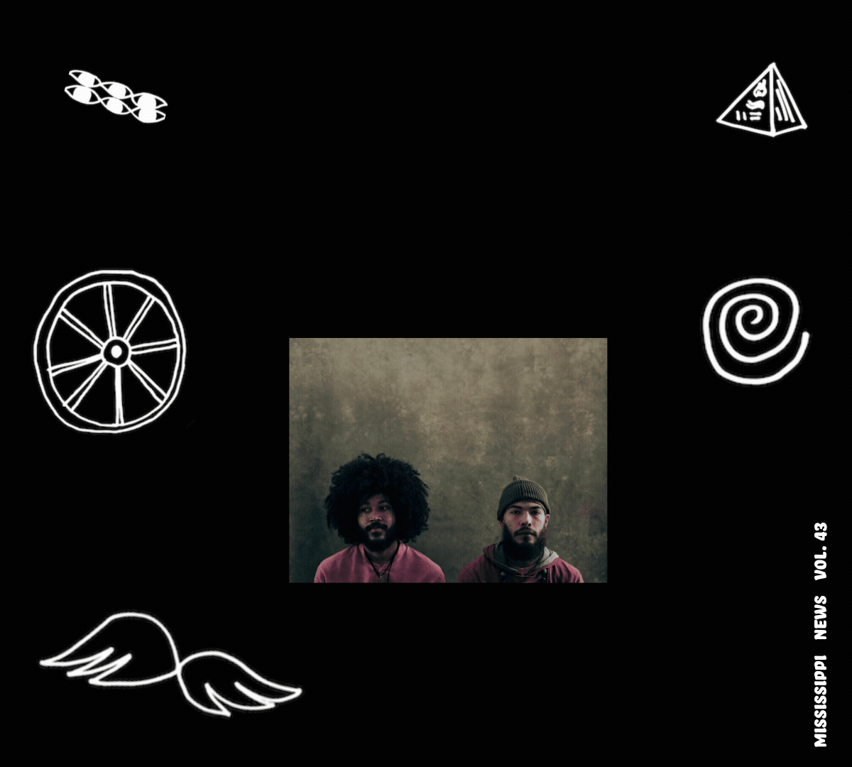 The MerKaBa Brotherhood
Pinky Tex (Toody Cole)
Bulayo (African Guitars)
Michael Hurley Memorial LP (last copies!)
“A Psychic Excavation Of Our Own Music” with MerKaBa Brotherhood and “A Highly Opinionated Report About
New Record Stores Opening!!!!!”
