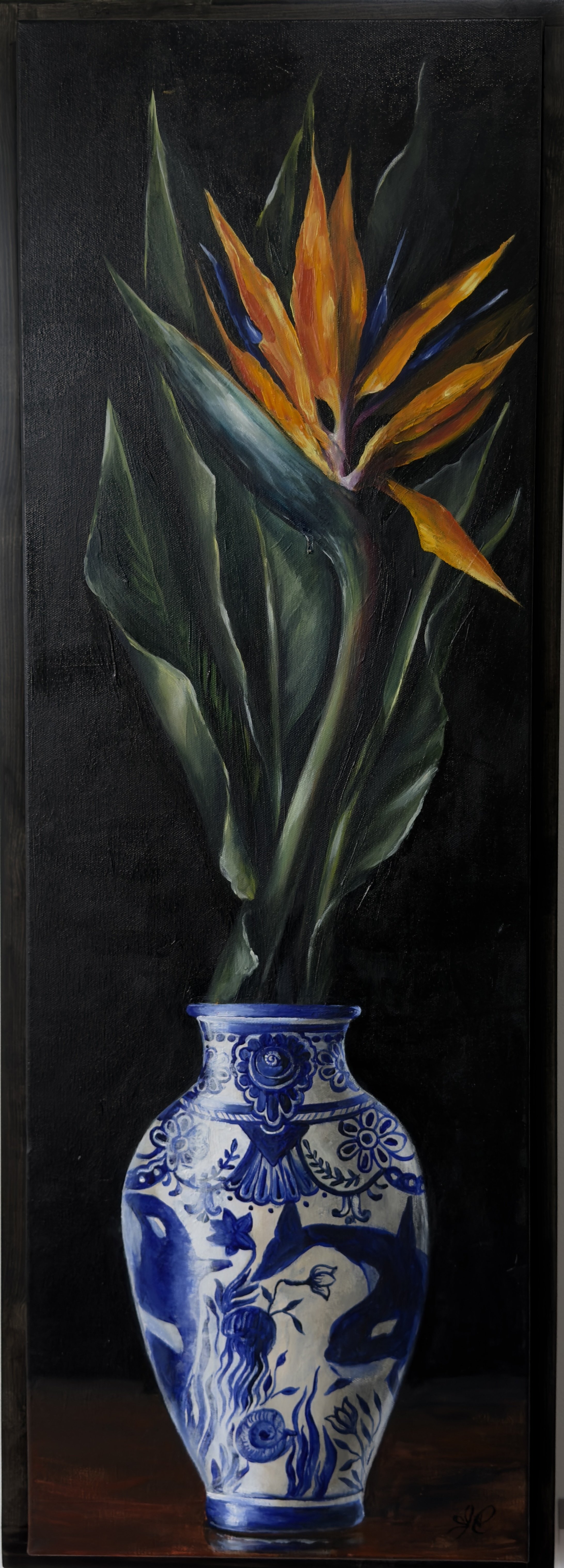 Endurance Produces Character Original Acrylic Jessica Chapman $1500