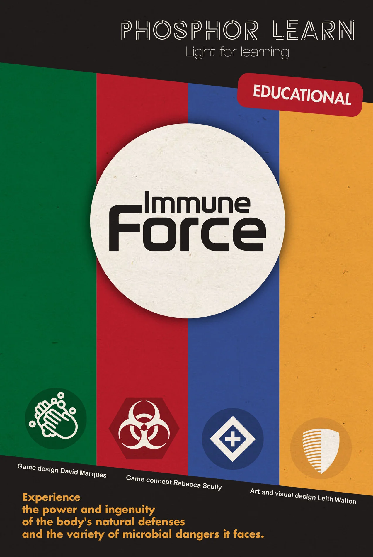 Immune Force Board game Box