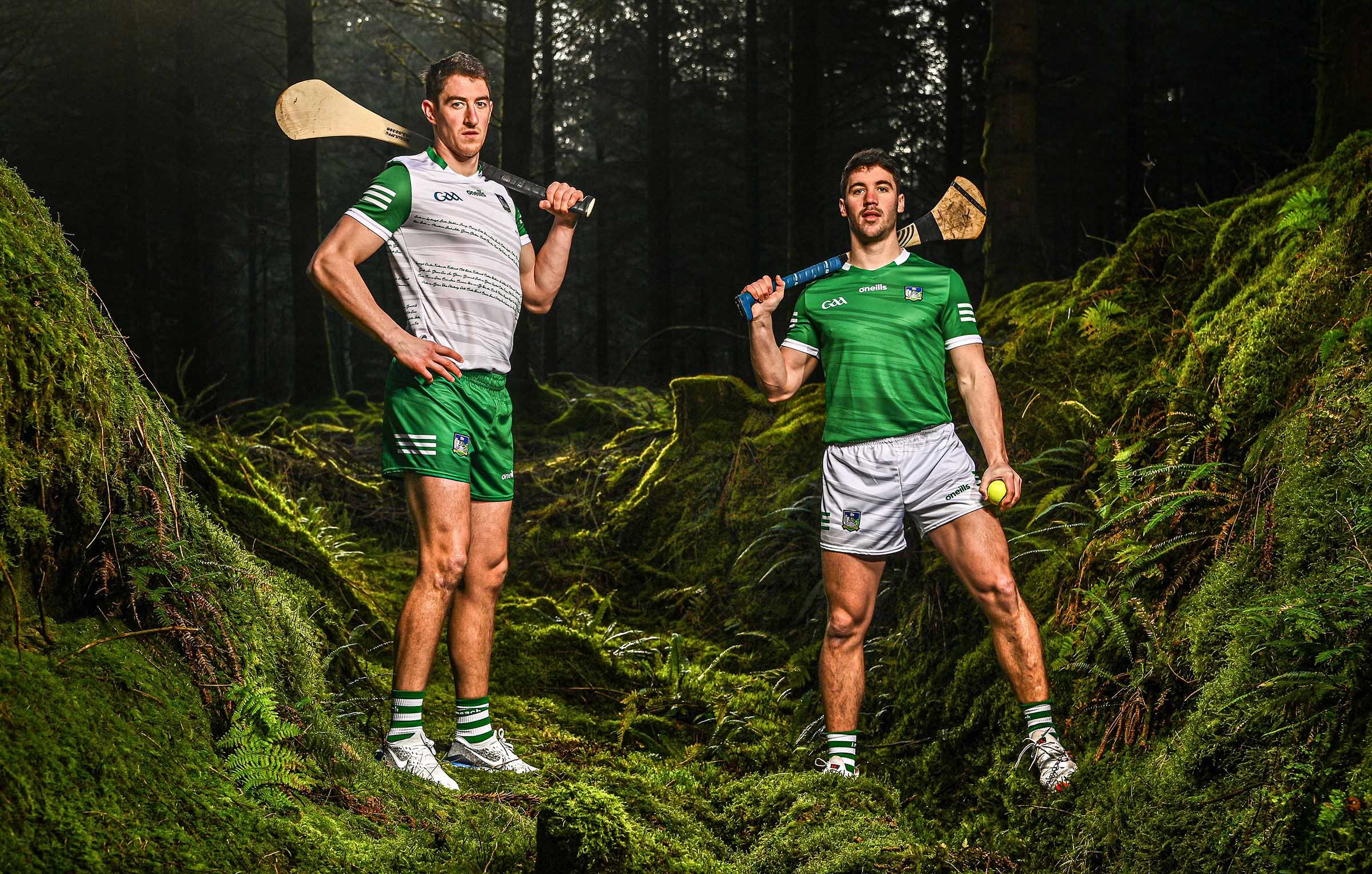 Limerick GAA jersey photoshoot for O'Neills