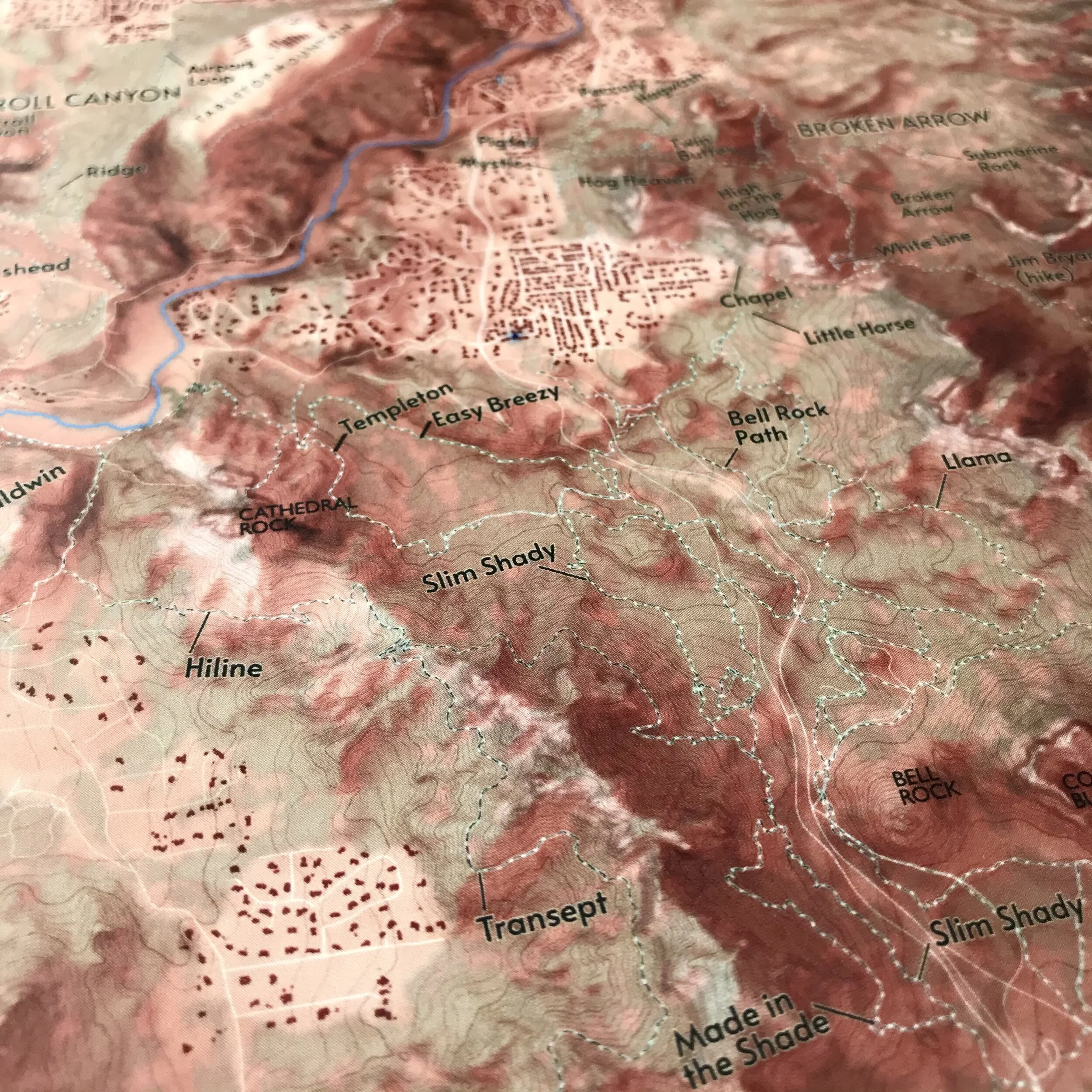Sedona Mountain Bike Map