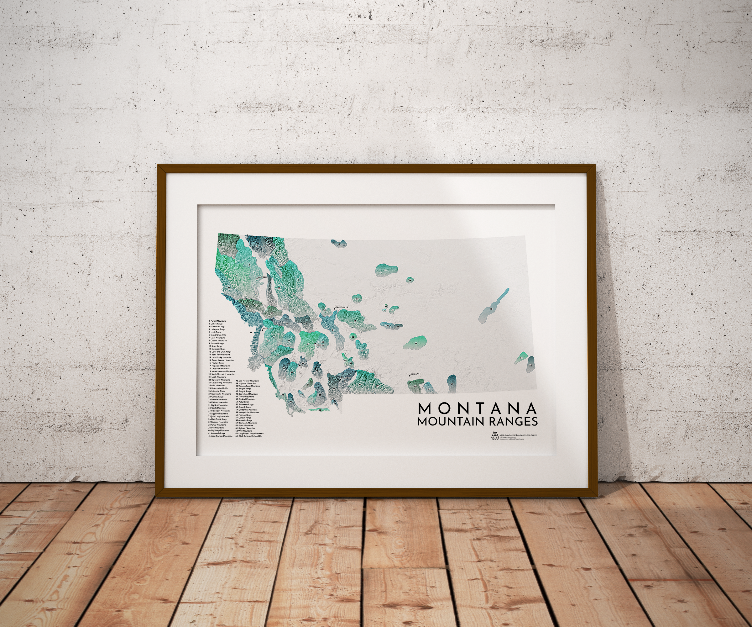 Montana Mountain Ranges