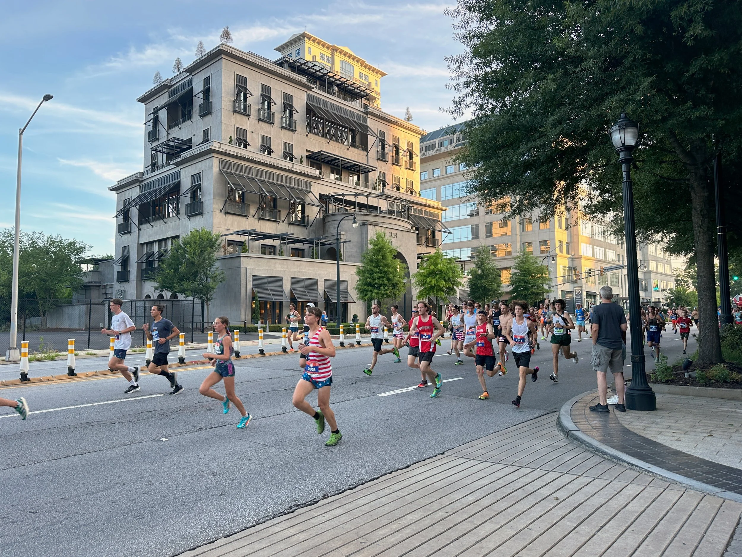 Fourth of July- Peachtree Road Race Watch Party