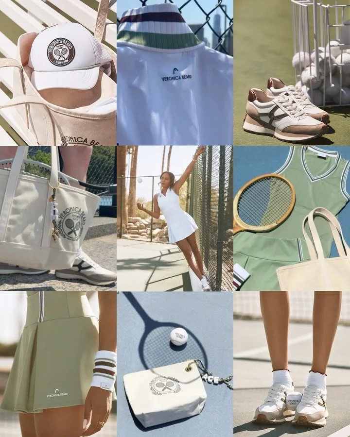 VB is serving up country club inspiration all summer long. Come snag your dream tennis look from head to toe at Veronica Beard, before the sunshine gives way to fall! 🎾💚 @veronicabeard