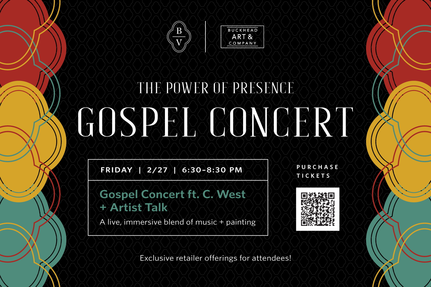 The Power of Presence: A Jazz night presented by Buckhead Art &amp; Co.