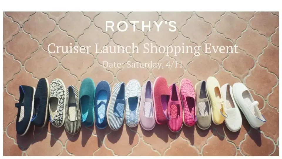 Rothy’s Cruiser Launch Store Event