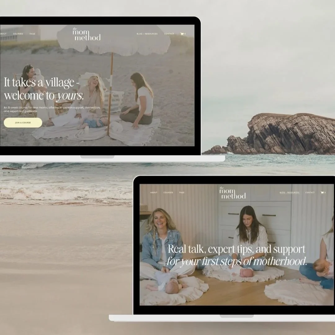 The Mom Method | Squarespace Website