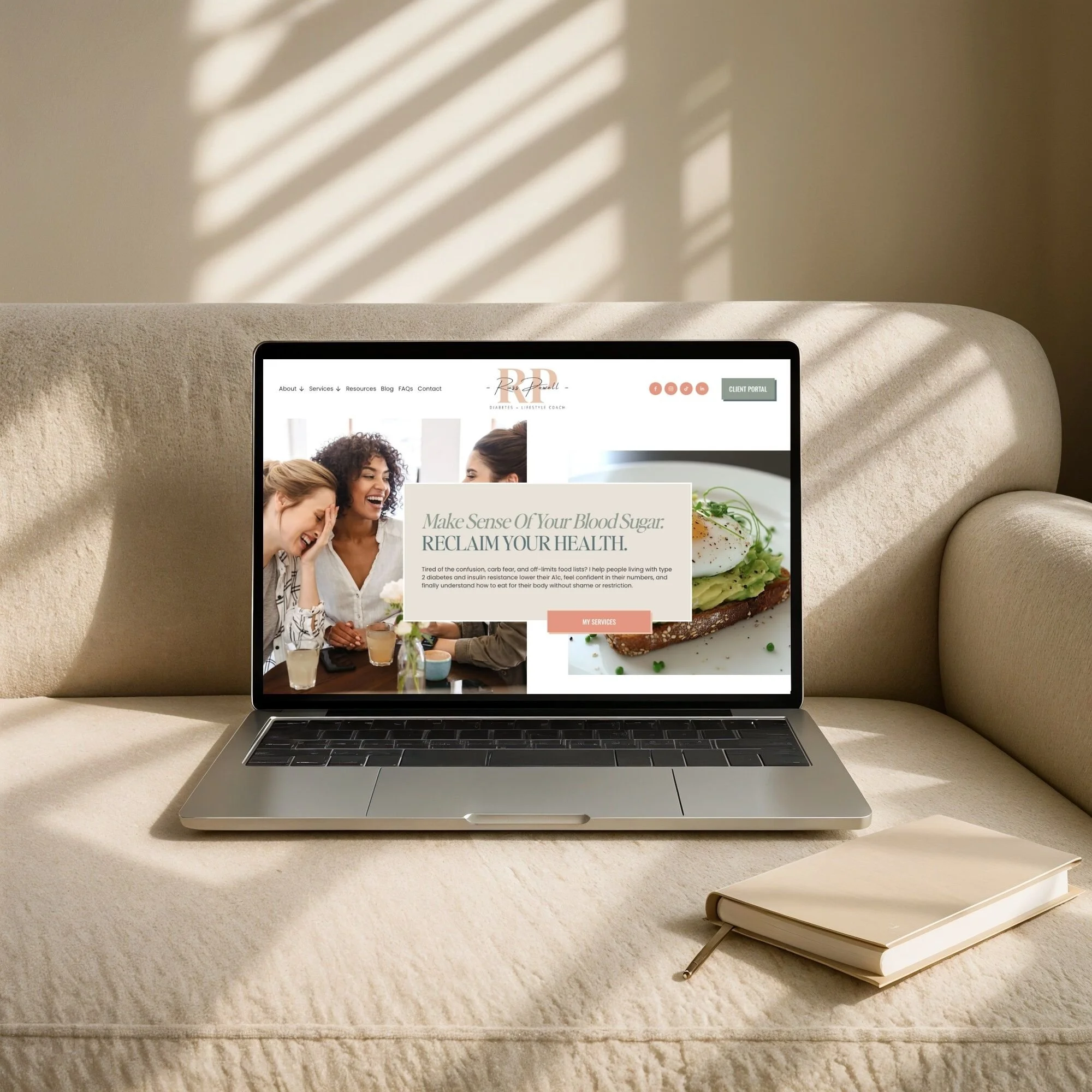 Russ Powell Nutrition | Squarespace Website