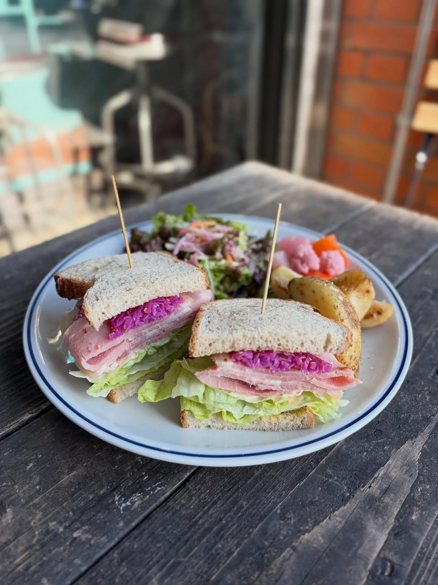 【Italian Ham sandwich】

Brunch &amp; Lunch 🕙Available from 11 a.m.