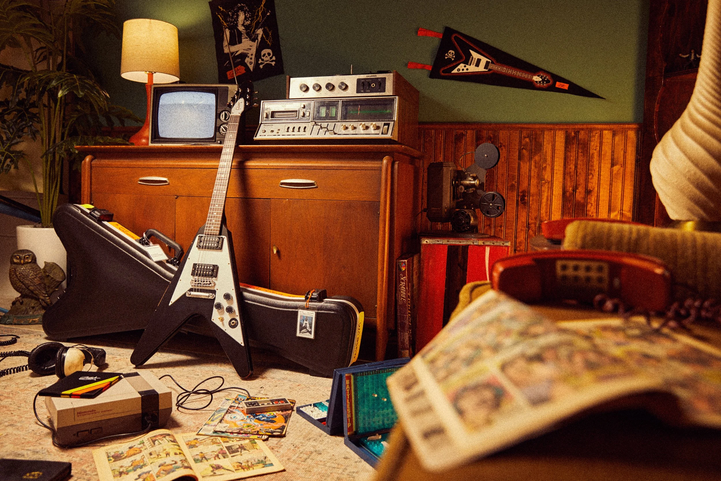 Kirk Hammett Signature 1979 Gibson Flying V